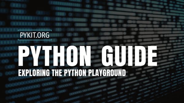 Exploring the Python Playground